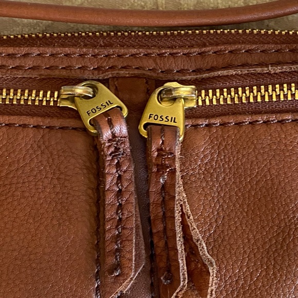 Fossil leather crossbody bag - Picture 7 of 13